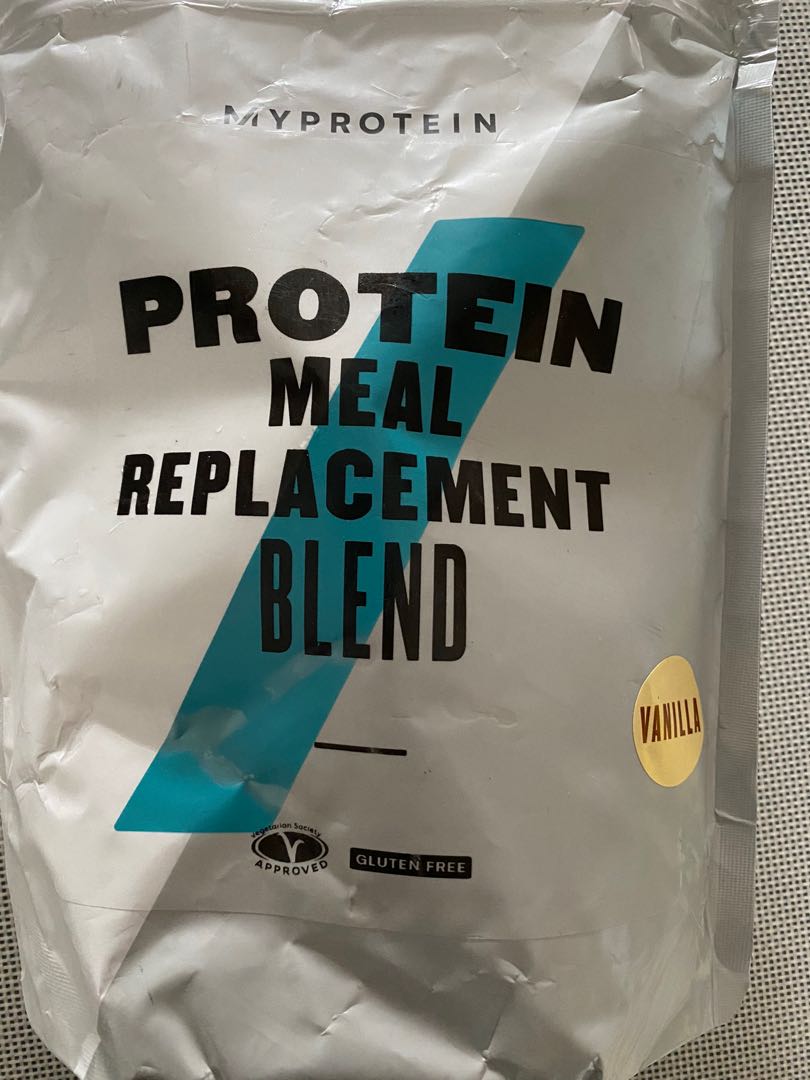 MyProtein Protein Meal Replacement Blend 500g - Vanilla, Health Health Supplements, Sports & Fitness Nutrition on Carousell
