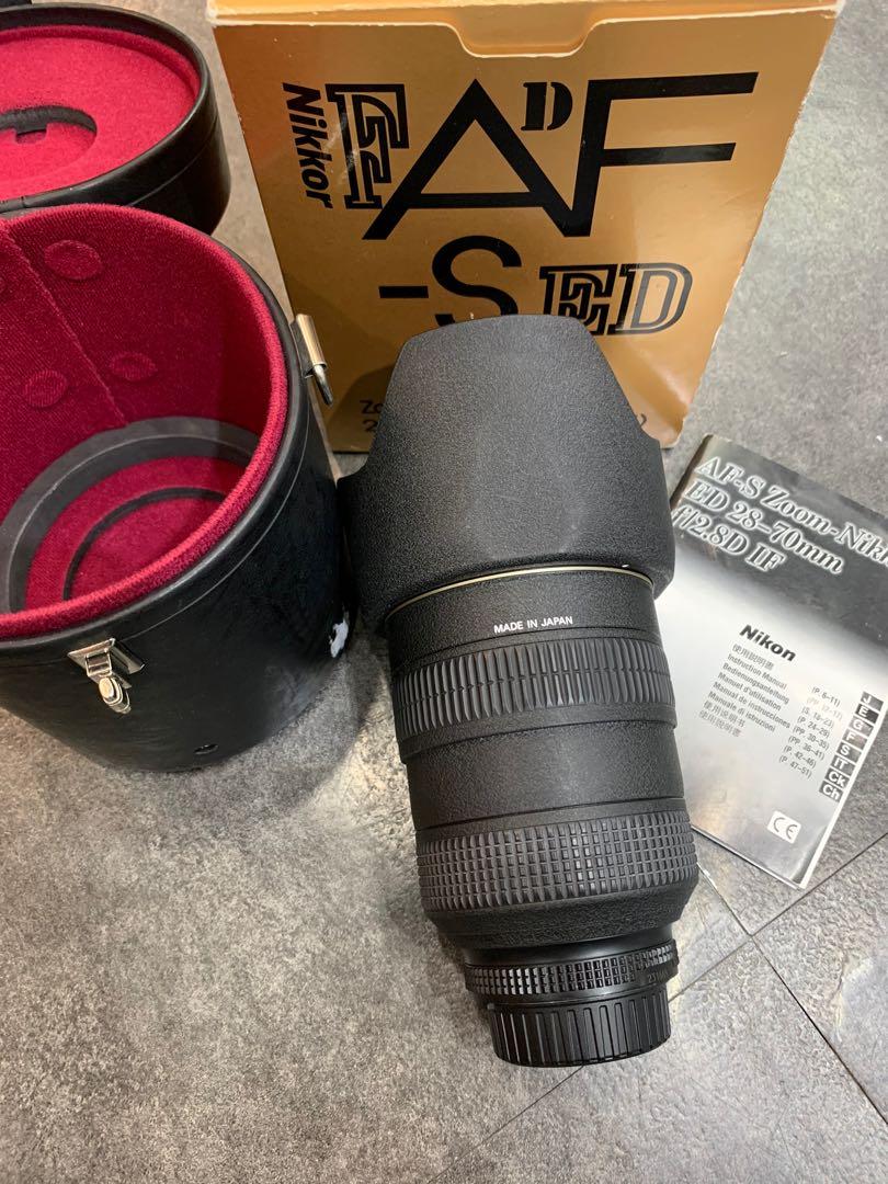 Nikon AF-S 28-70mm f2.8 D, 攝影器材, 鏡頭及裝備- Carousell