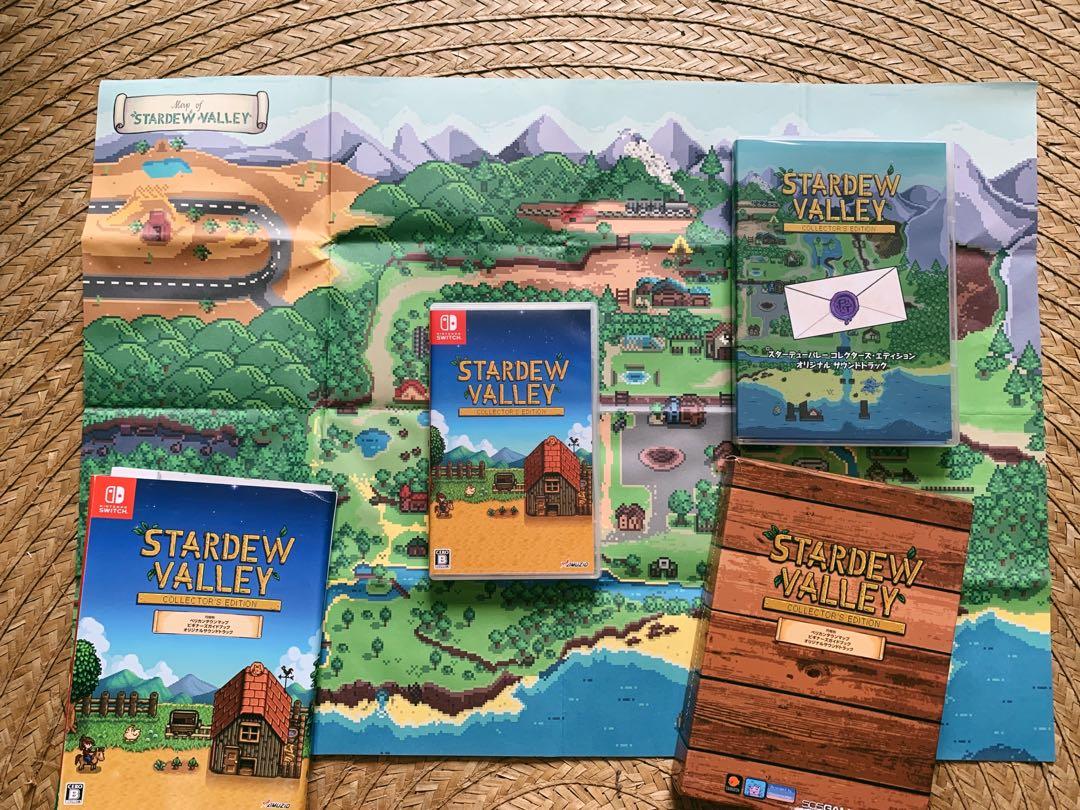 Nintendo Switch Game Stardew Valley Collector S Edition Pack Video Gaming Video Games On Carousell