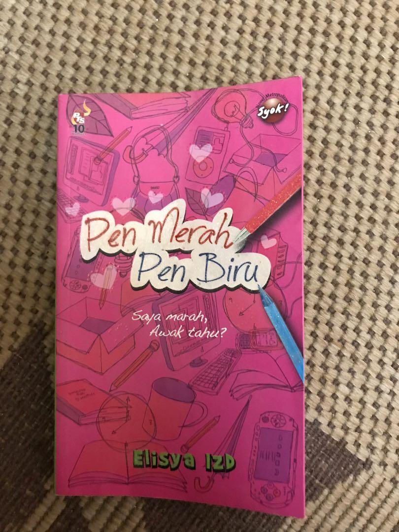 pen merah pen biru