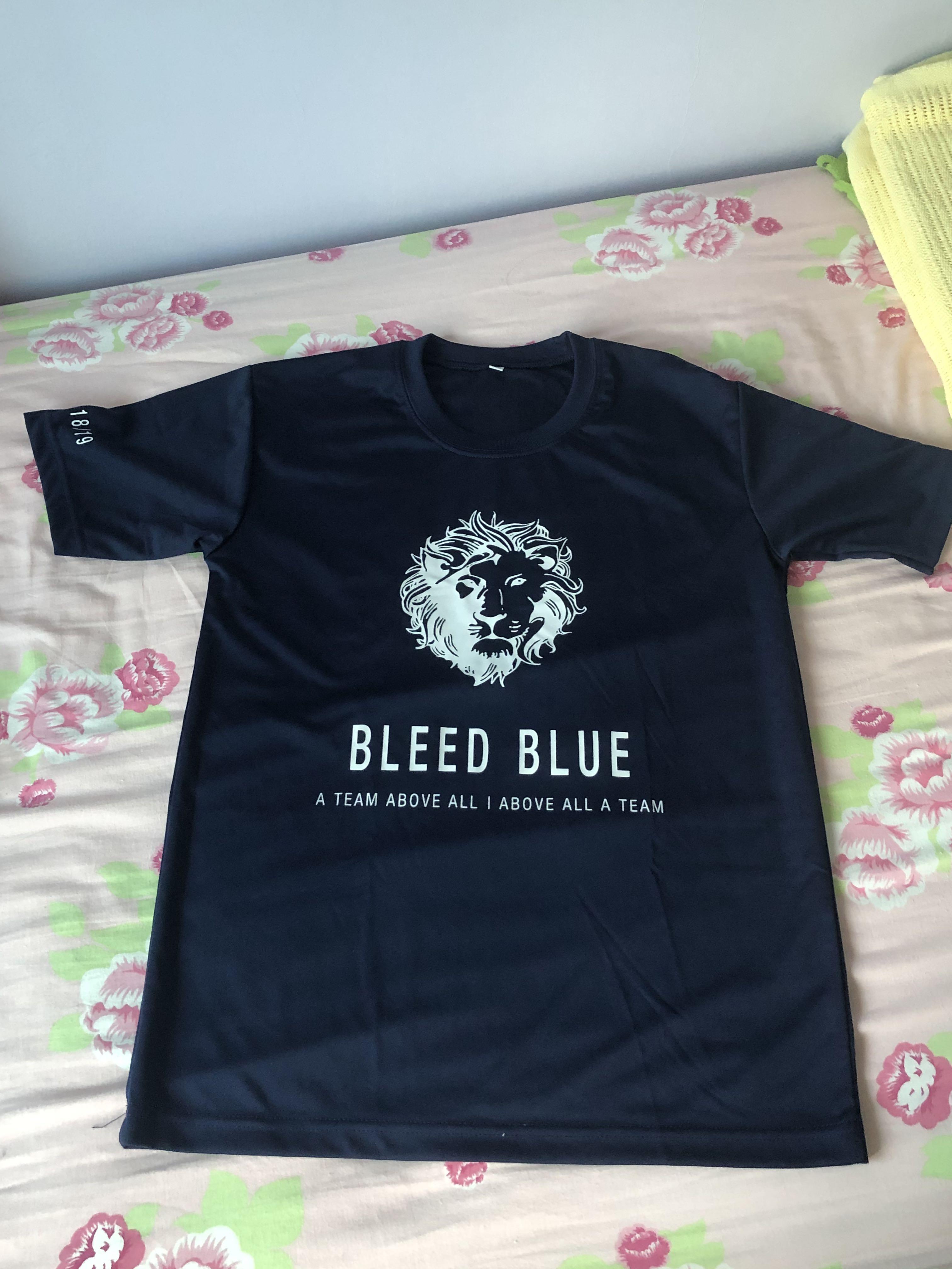 NUS Bleed Blue DriFit TShirt, Women's Fashion, Tops, Shirts on Carousell