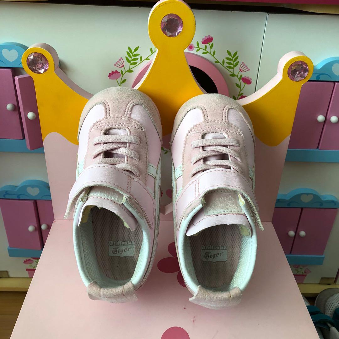 Onitsuka Tiger baby pink shoes sneakers US8 kids, Babies & Kids, Babies ...