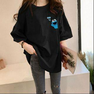 Oversize Cookie Monster Tee