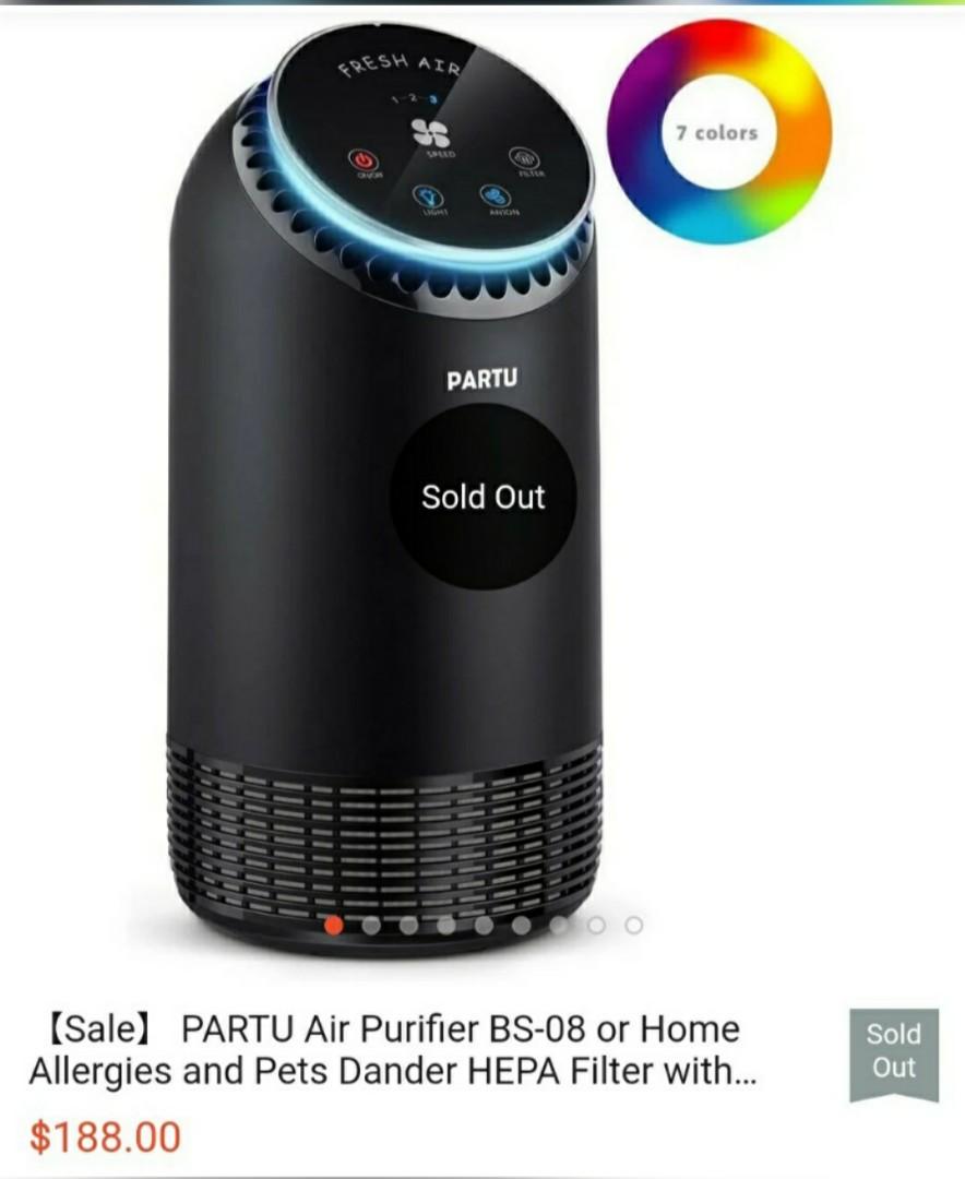 Partu air store filter