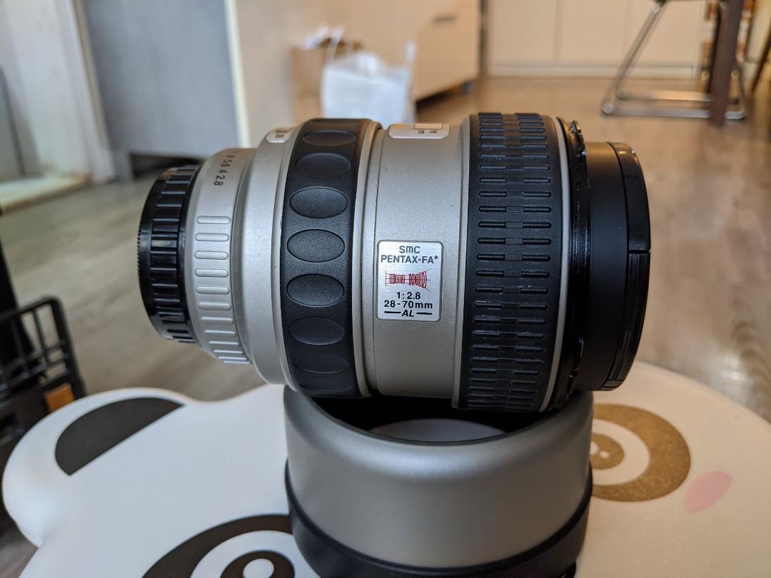Pentax FA * 28-70mm F2.8 lens, 攝影器材, 鏡頭及裝備- Carousell
