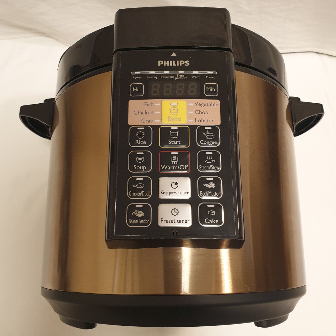 Phillips Cooker Electric Pressure Cooker HD 2139 TV Home Appliances Kitchen Appliances Cookers on Carousell