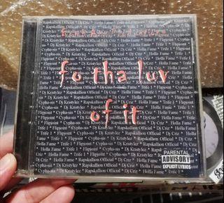 Pinoy Rap Hip Hop CD Fo Tha Luv  Of It