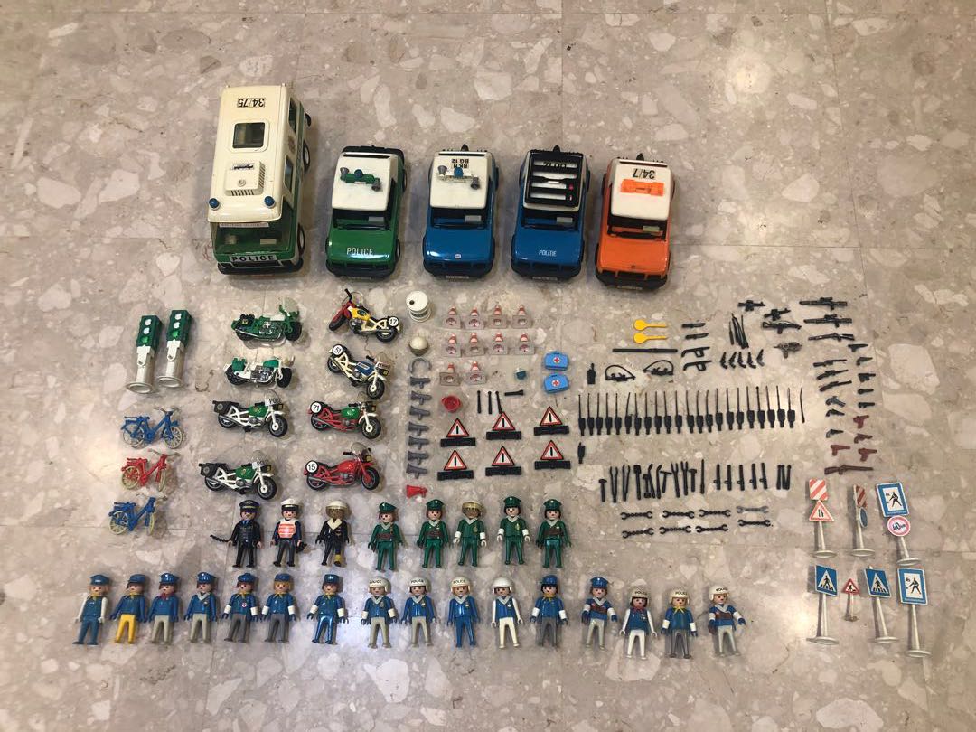 Playmobil Vintage 4507 – Set Police Cambrioleur City Life – 1994 – Complet