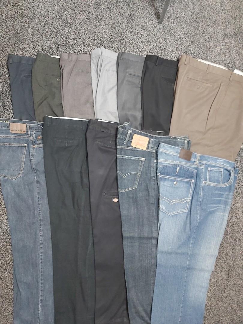 women's 12 to men's pants