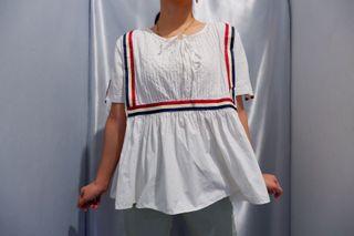 Preloved White Top/Blouse