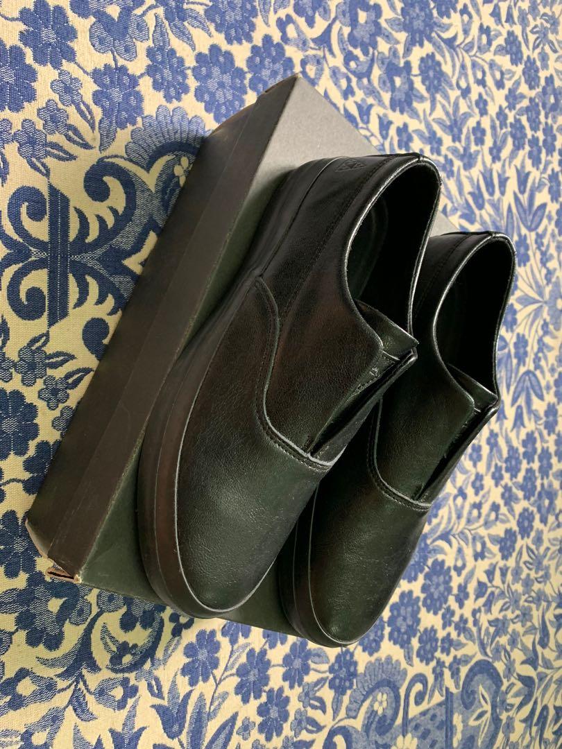 Huf dylan black leather shop