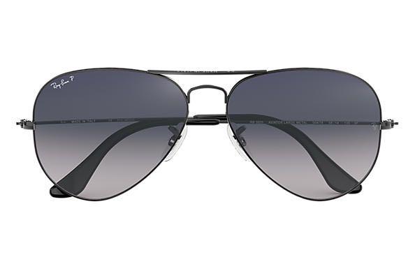 ray ban blue gradient grey