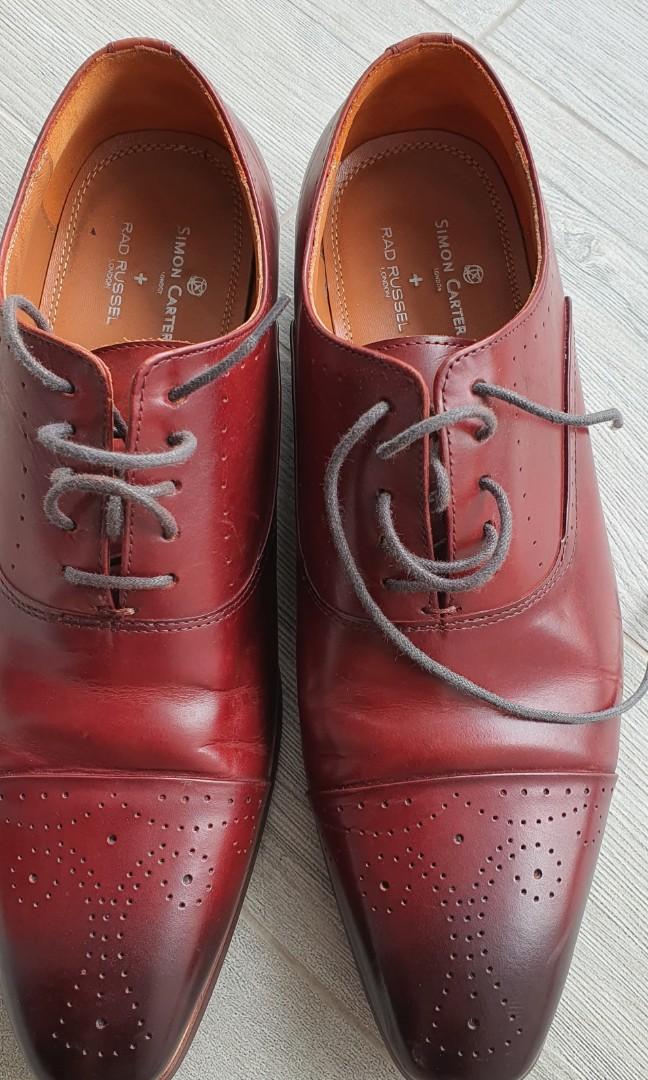 Red Colour Red Russel Shoe Size 43