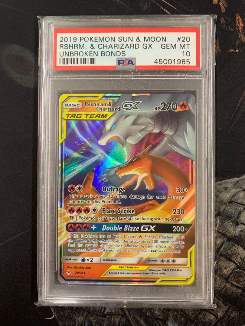 Reshiram & Charizard GX 20/214