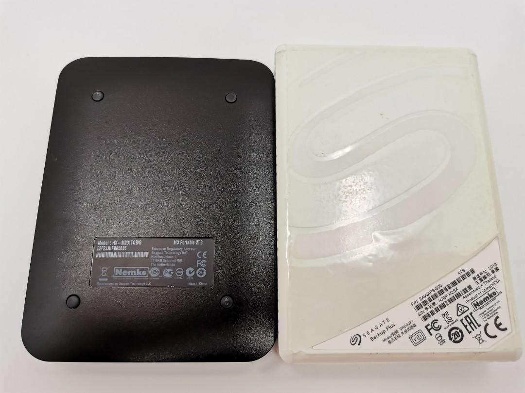 Samsung M3 Portable 2TB Seagate Backup Plus 4TB External HDD