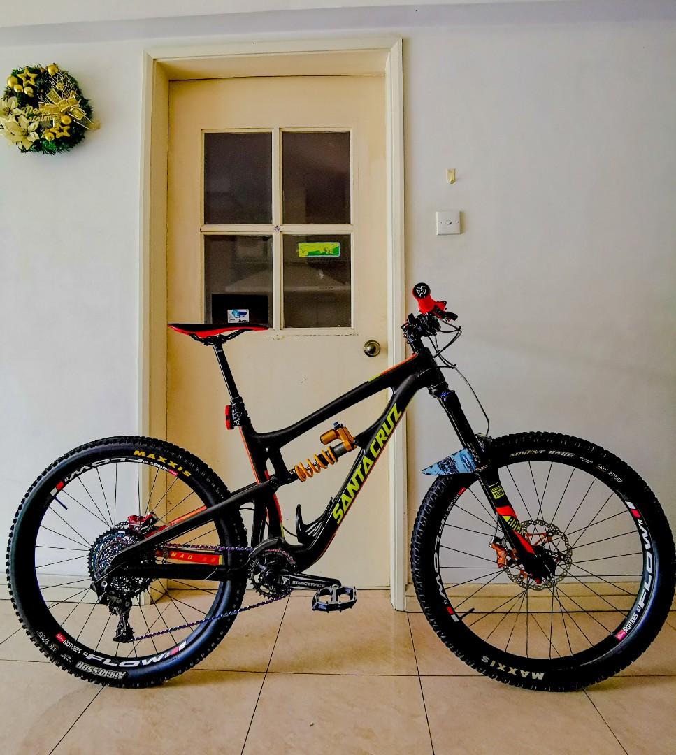 Santa Cruz Nomad 3 CC Medium 27.5 Carbon MTB Sports Equipment Bicycles Parts Bicycles on Carousell