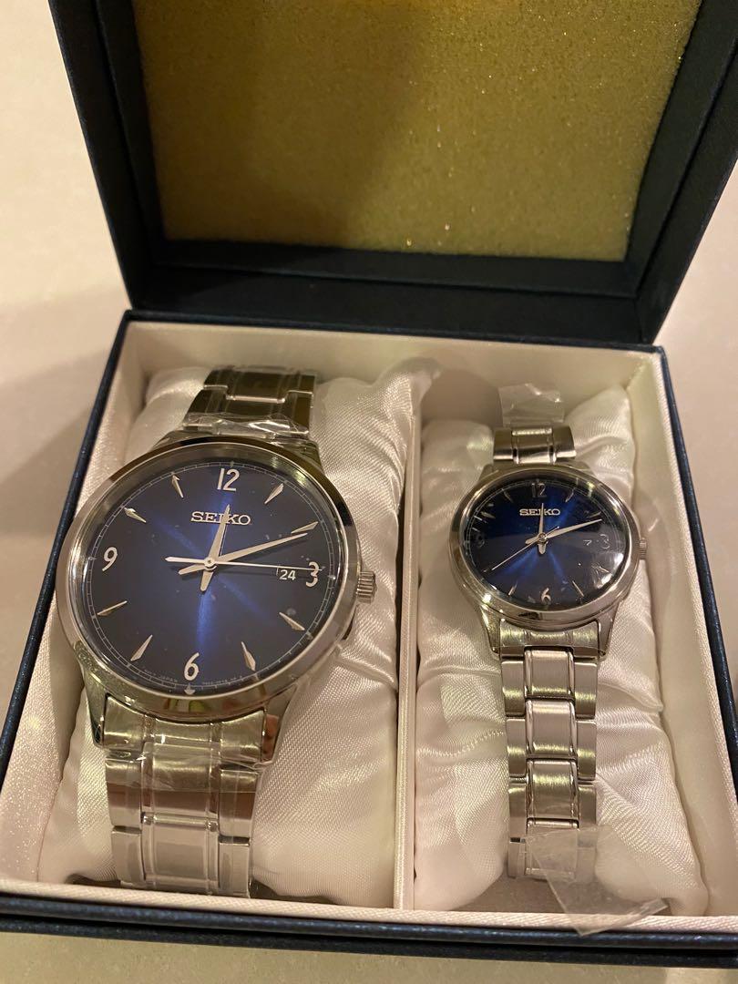Seiko Couple Watch SGEH89, Luxury, Watches on Carousell