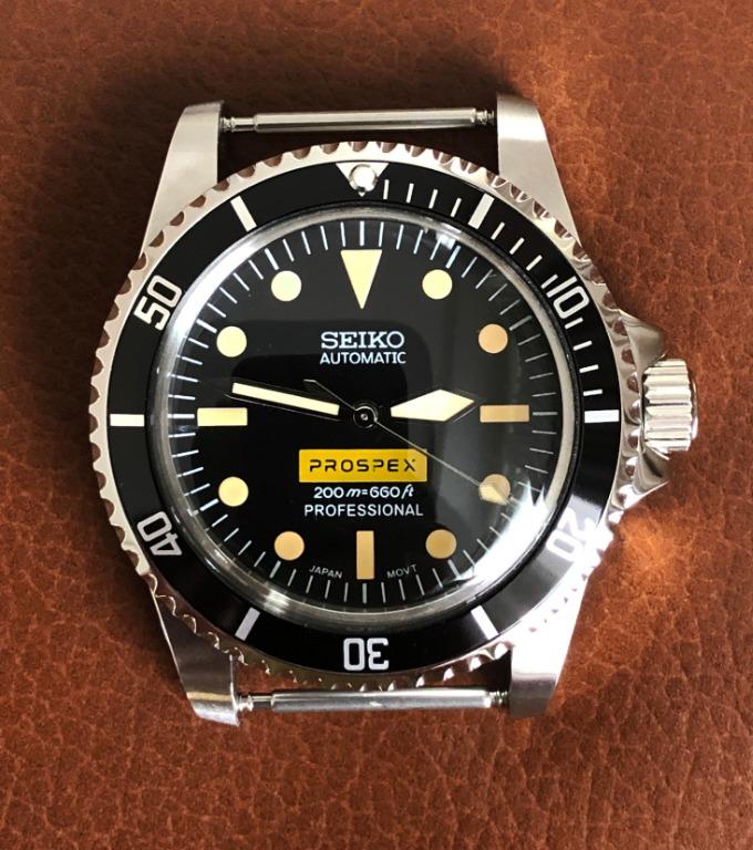 Seiko vintage sub mod - 5513 (NH35 adjusted: see pic), Men's Fashion,  Watches & Accessories, Watches on Carousell