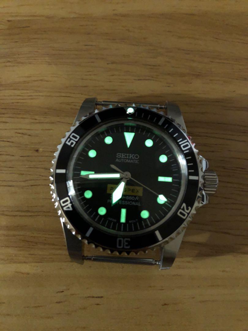 Seiko vintage sub mod - 5513 (NH35 adjusted: see pic), Men's Fashion,  Watches & Accessories, Watches on Carousell