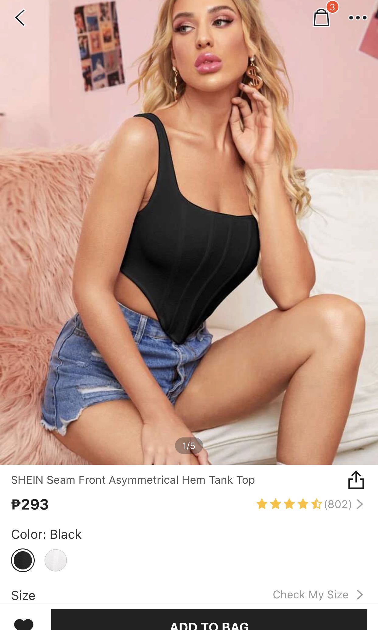 Shein black corset top Outlet