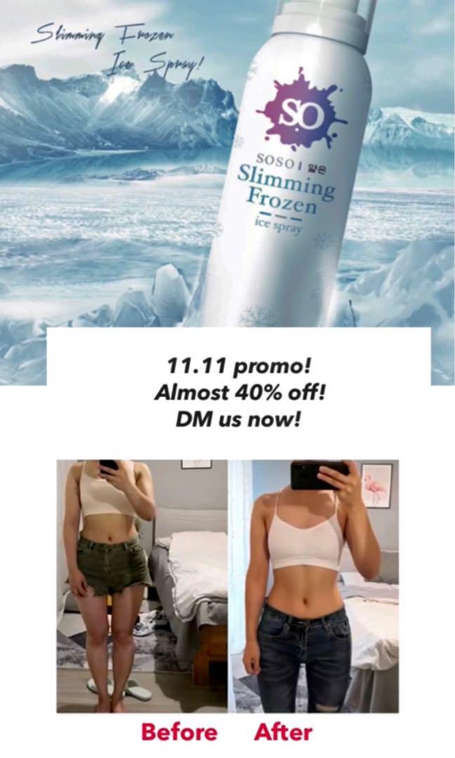 Frozen ice spray sale