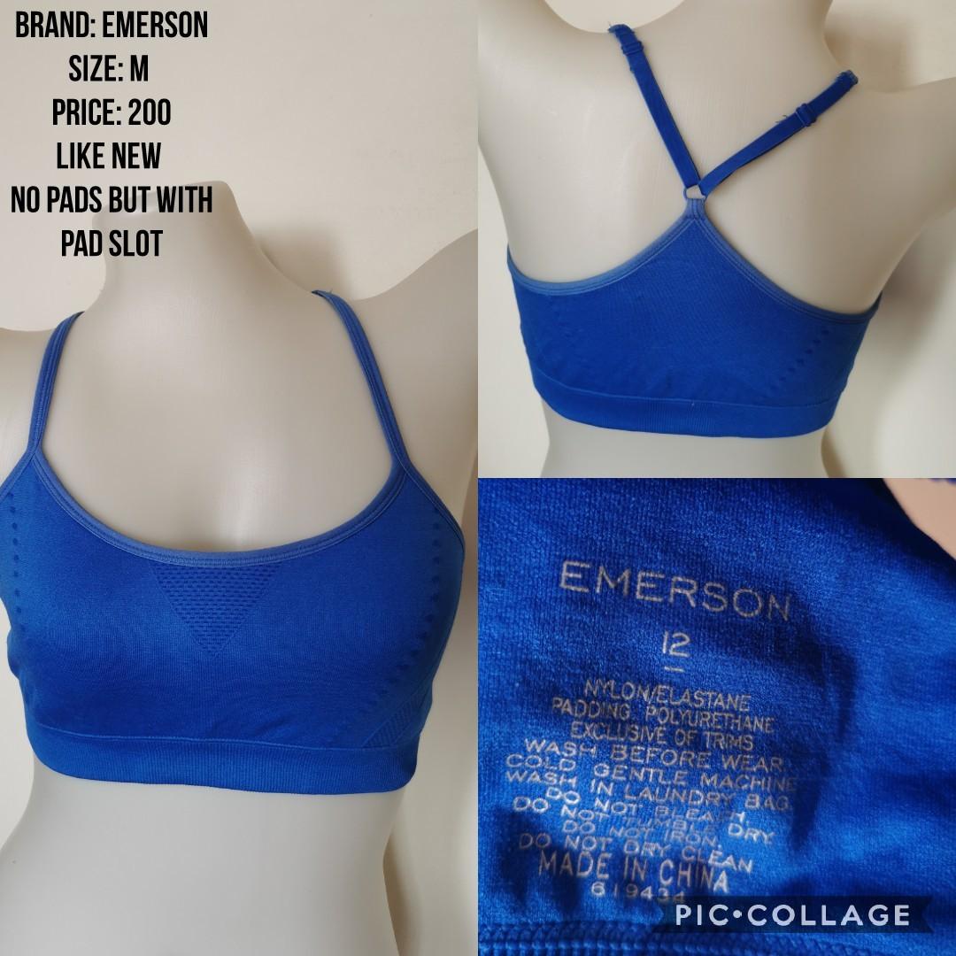 Sports Bra Danskin, Sporte, Emerson, Men's Fashion, Activewear on