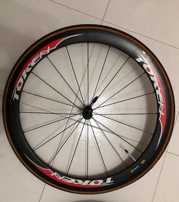 Token T50 Carbon Tubular Road Racing Wheelset