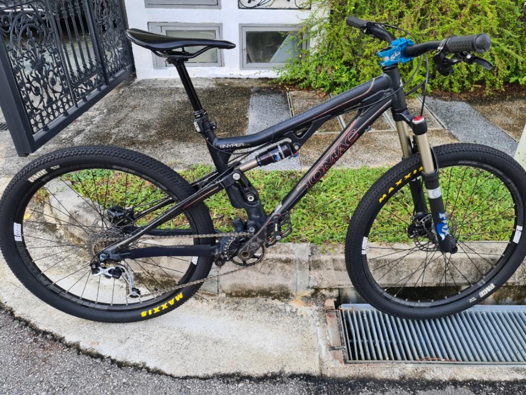 Tomac full suspension bike sale