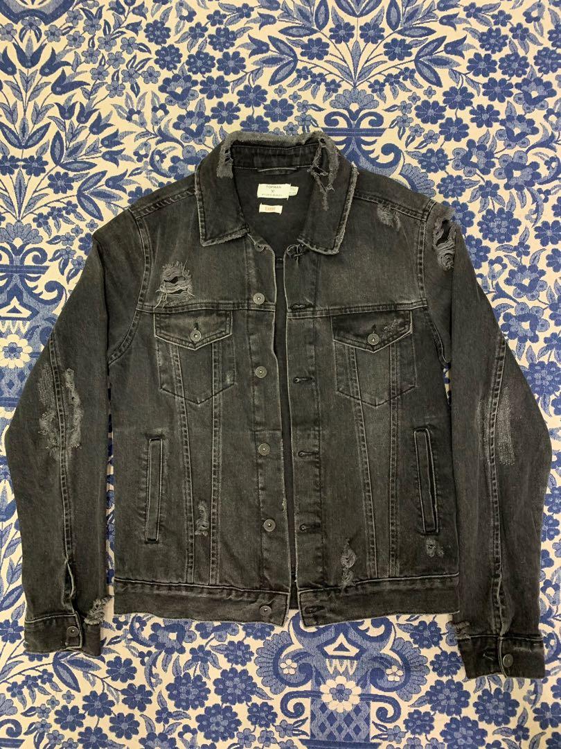 Topman classic denim jacket top