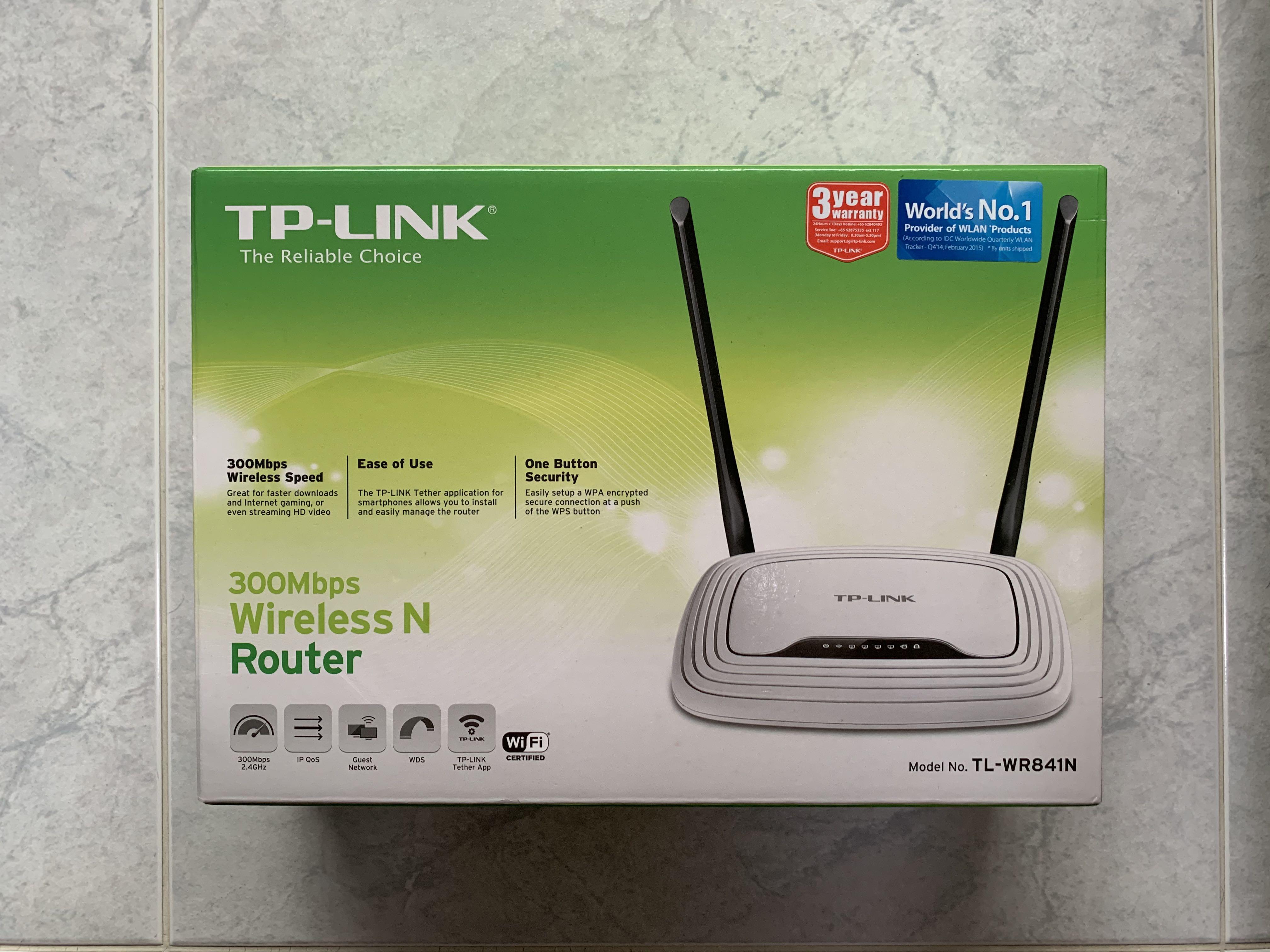 Tp Link 300mbps Wireless Router Tl Wr841n Electronics Others On Carousell