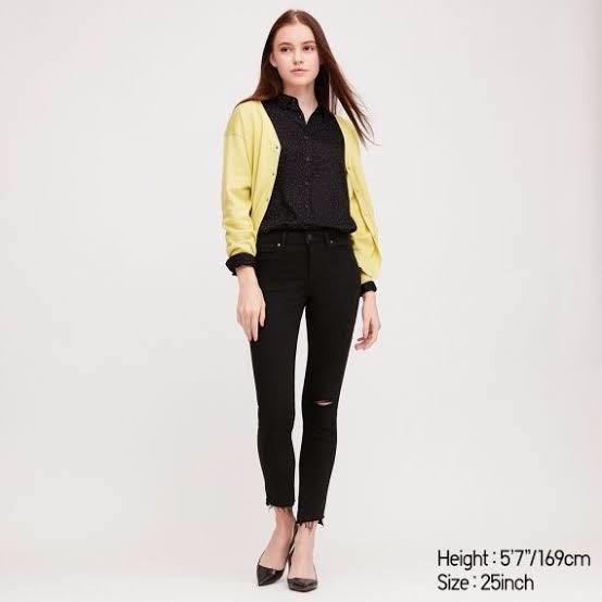 uniqlo skinny tapered mid ultra stretch