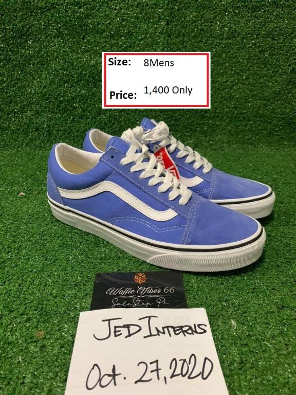 blue off the wall vans