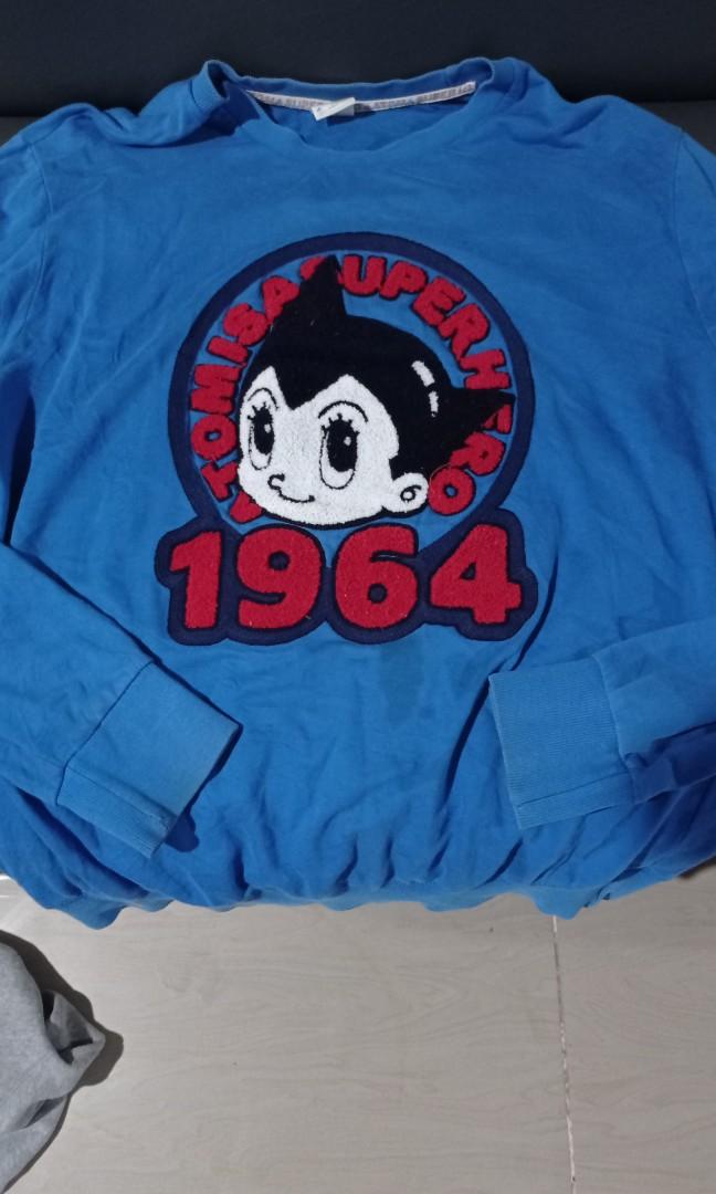 The Falls - Vintage sweatshirt with Astro boy X stitch embroidery
