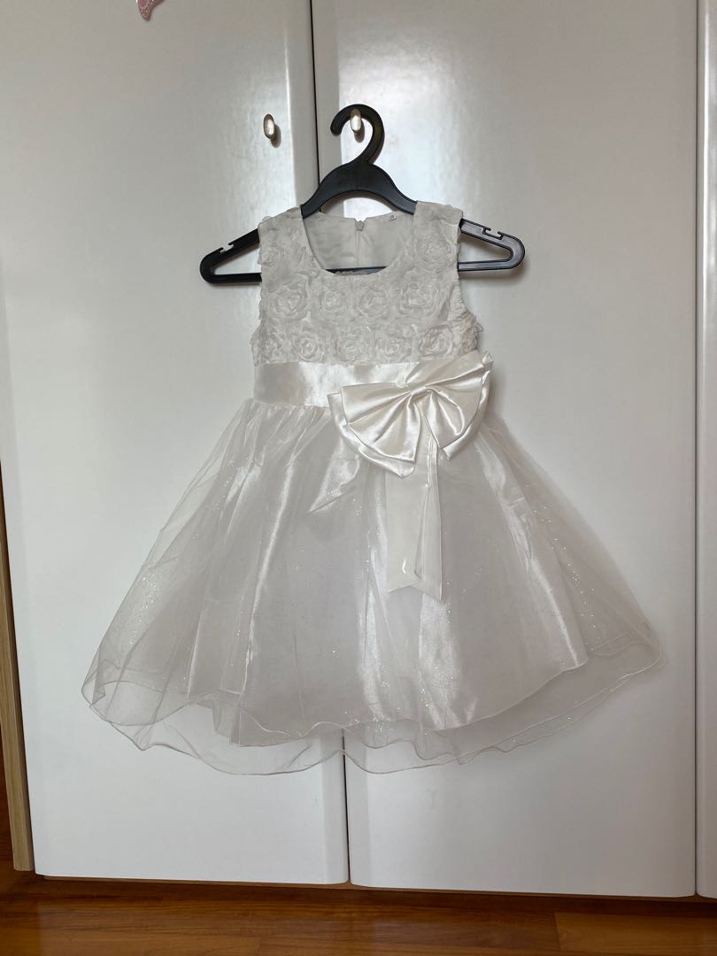 White graduation dress for cheap kids