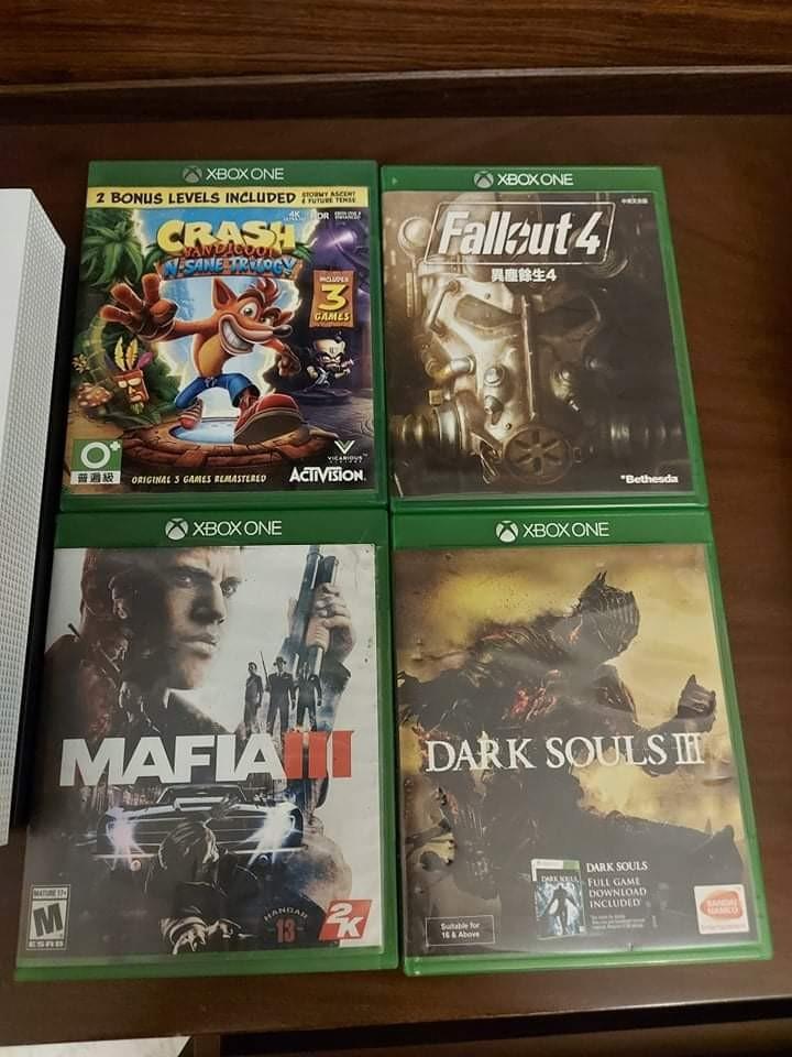Xbox One X with Ultimate Game Pass (Category: Xbox) located in Quezon City. Submitted by jamesjasonjimenez761 (Listing ID 1047652427, Image 3). Description: Xbox One X with Xbox Game Pass Ultimate& EA Game pass (Valid until November 2021) - Save on online subscription fees - Comes with Original White Xbox One X Controller - Original HDMI Premiun Cable - Power Supply - Original packaging (box) Digital Games Included: 1. NBA 2K2O 2. Fight Night Cha