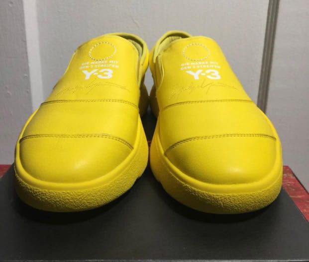 Y3 tangutsu slip on yellow. Men s Fashion Footwear Dress Shoes