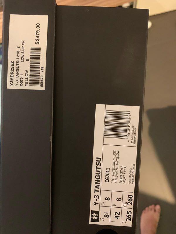 y3 tangutsu yellow