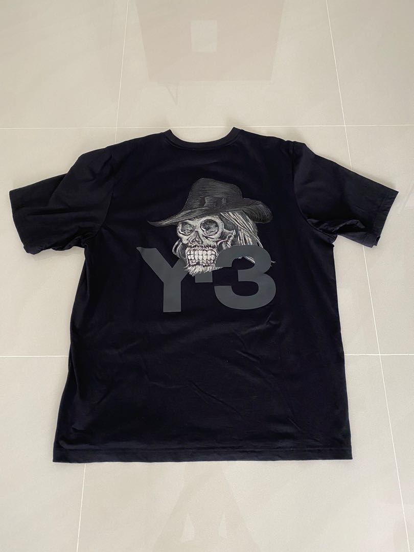 Y3 Yohji Skull Tee