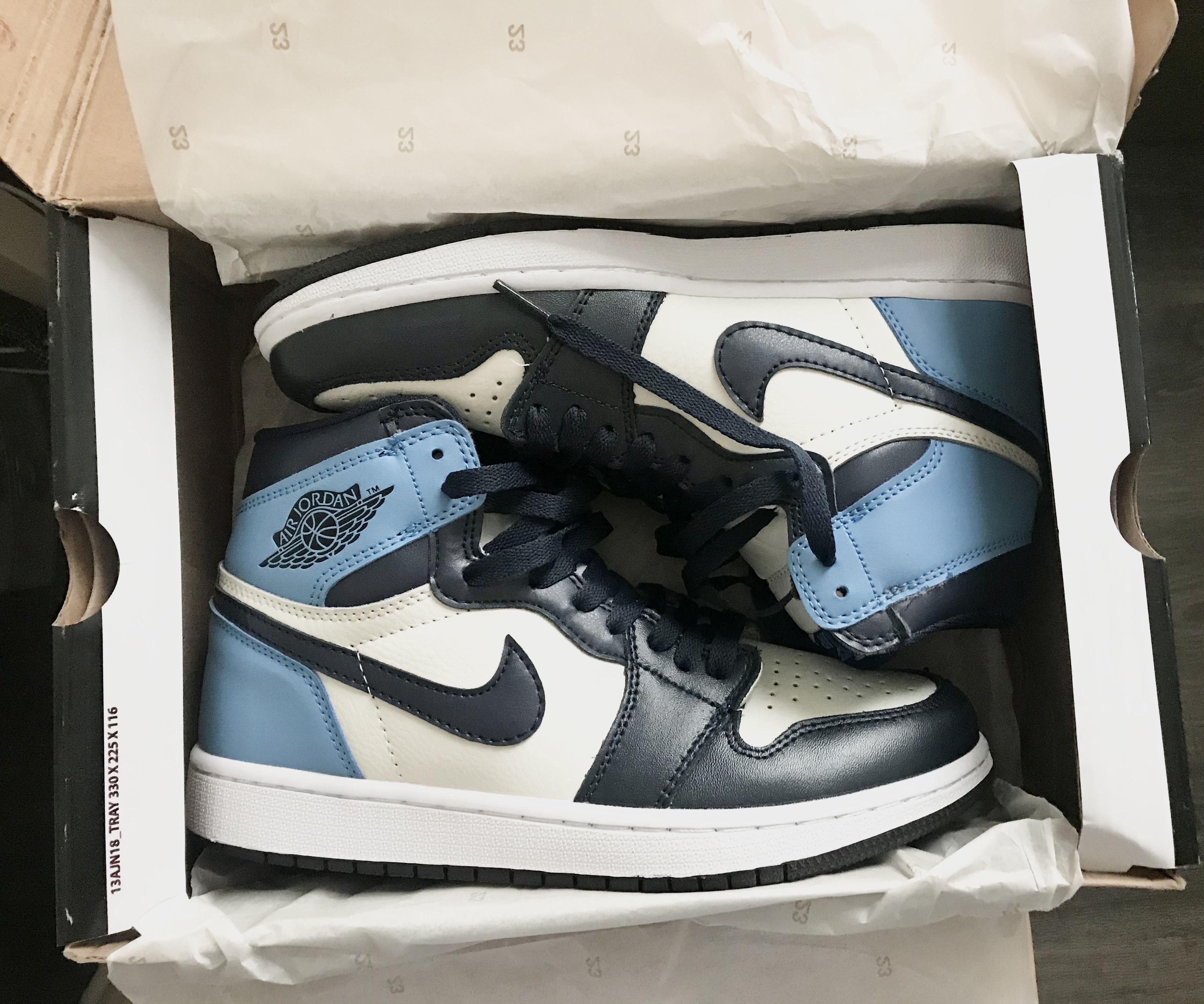 jordan one obsidian women's