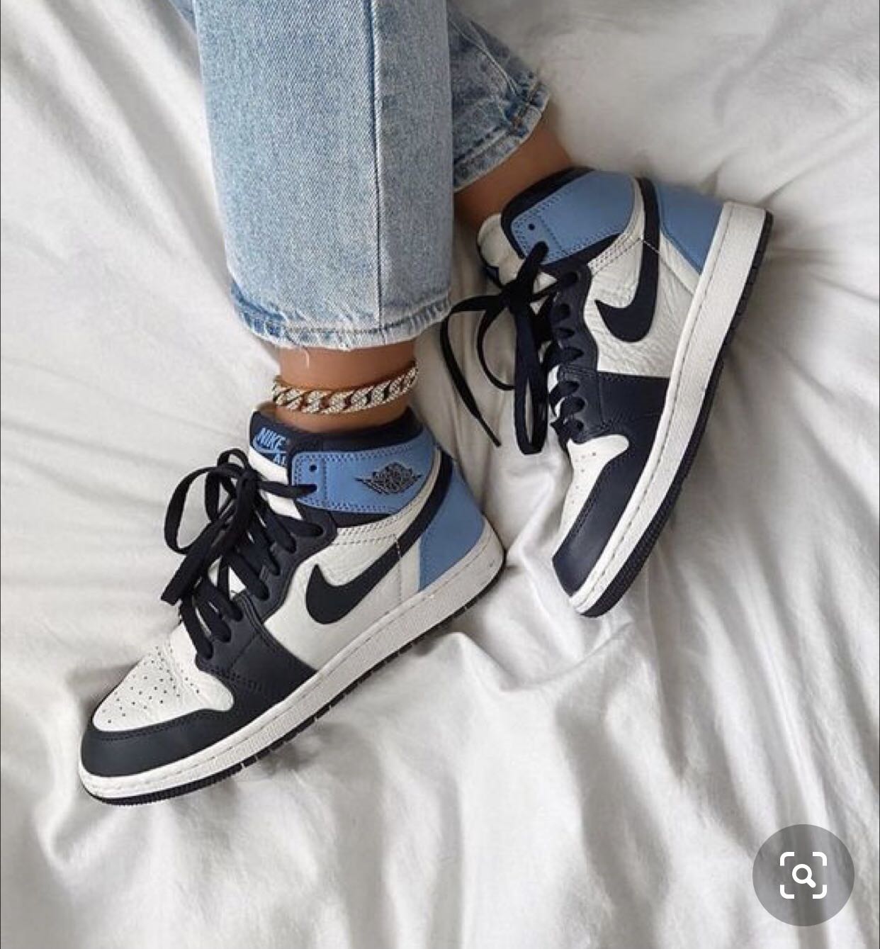 Air Jordan 1 Obsidian Women s Fashion Footwear Sneakers on