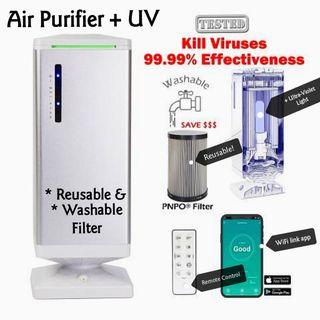 Air Purifier with UV  Purification Cyairnova XP3000