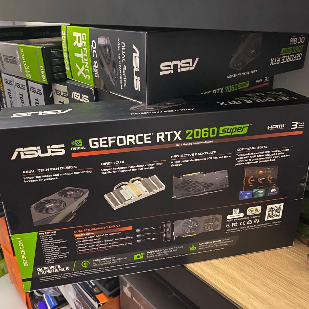 Asus Dual Rtx60 Super 8gb Gddr6 Electronics Computer Parts Accessories On Carousell