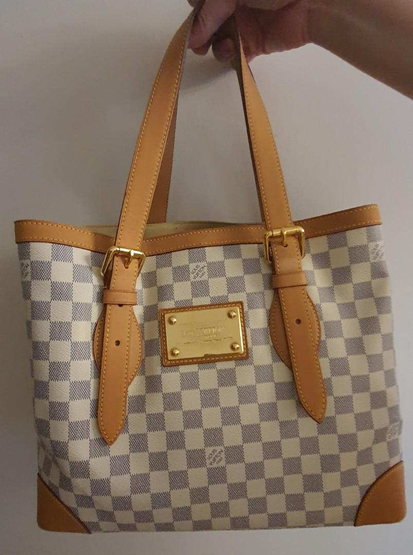 Louis Vuitton Hampstead MM Azur Damier N51206 – Timeless Vintage Company