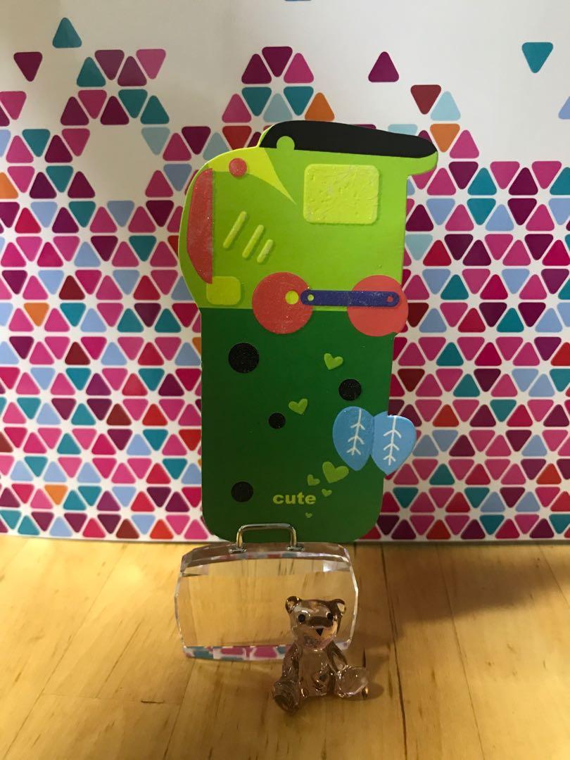 Authentic Swarovski Crystal Card Holder, Furniture & Home Living, Home