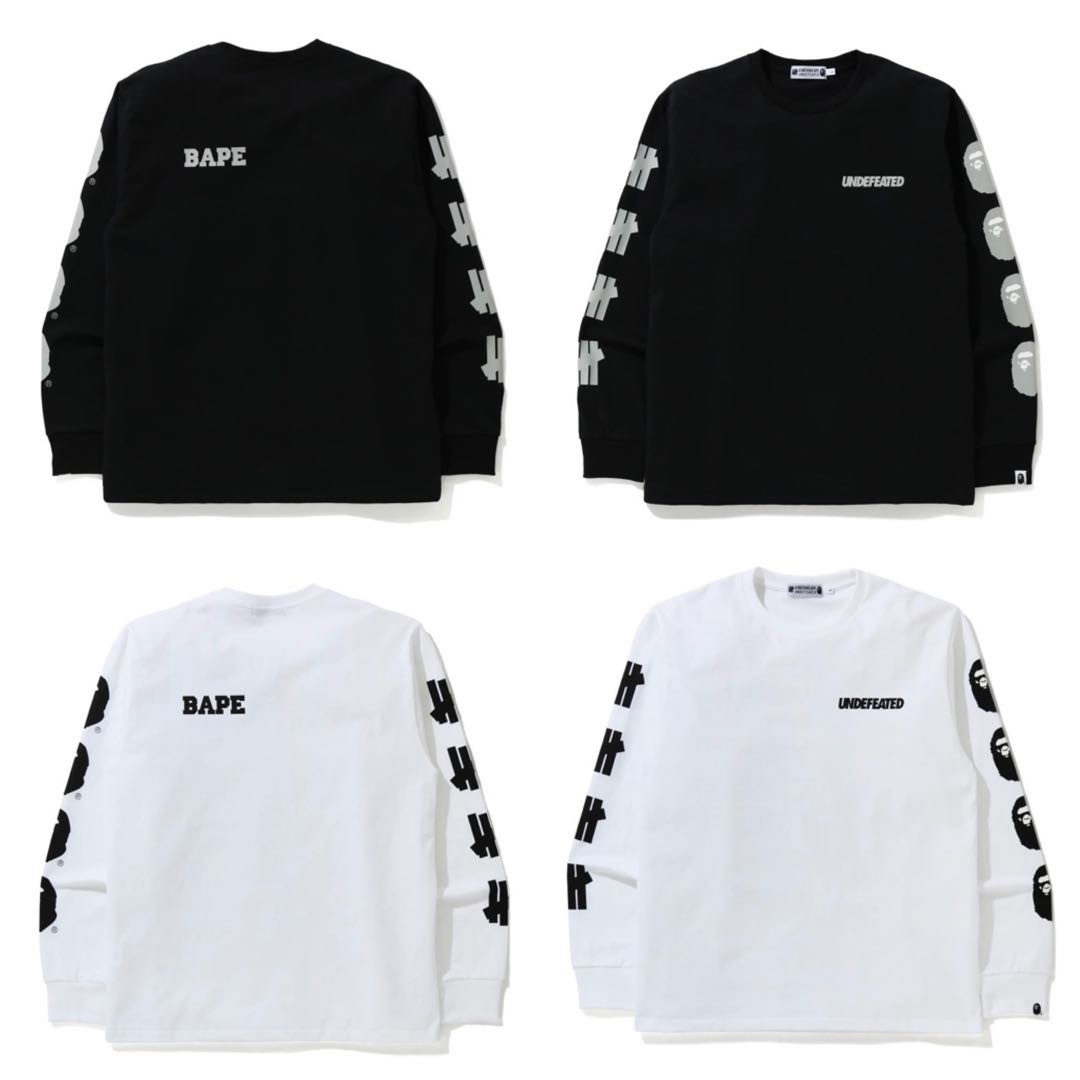 bape undefeated long sleeve