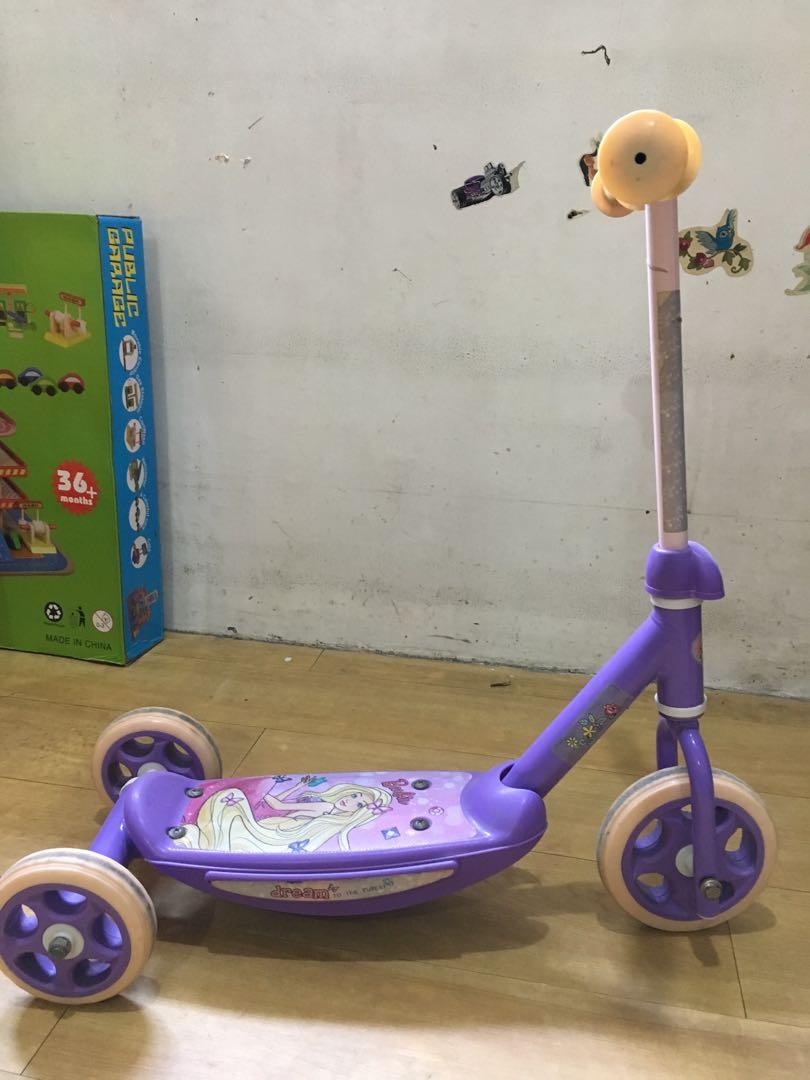 barbie scooter for kids