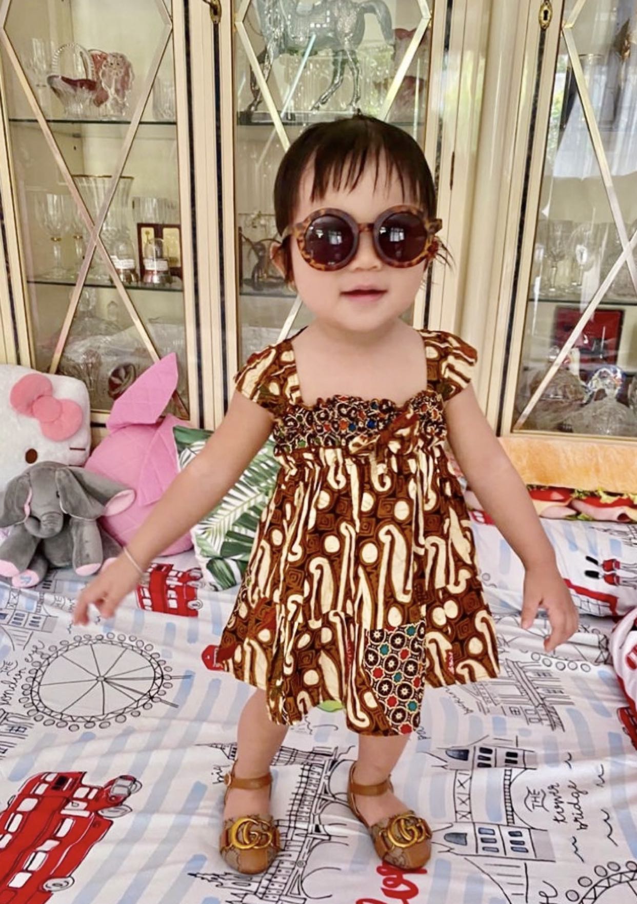 Batik dress baby girl