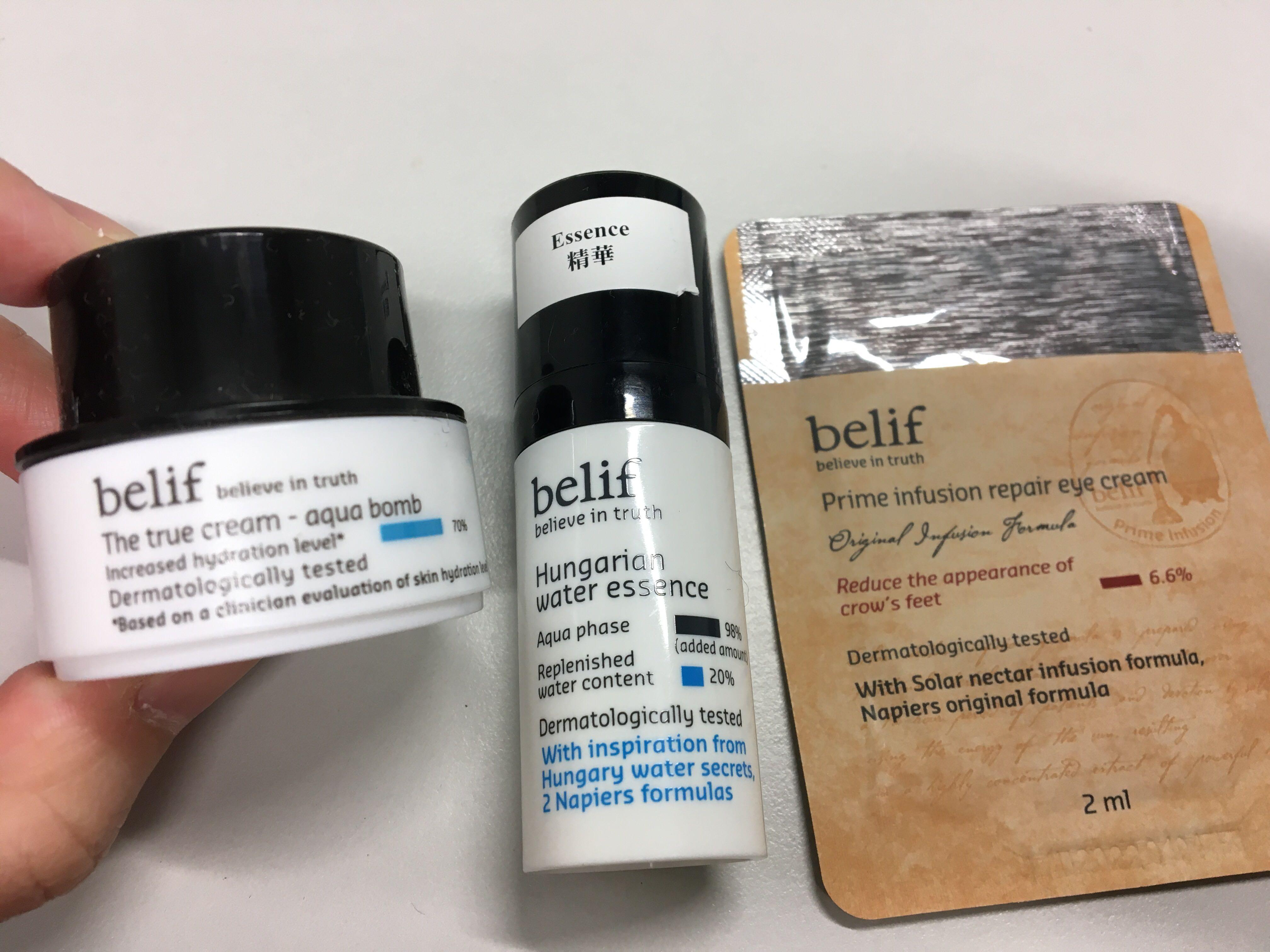 eye cream sample set