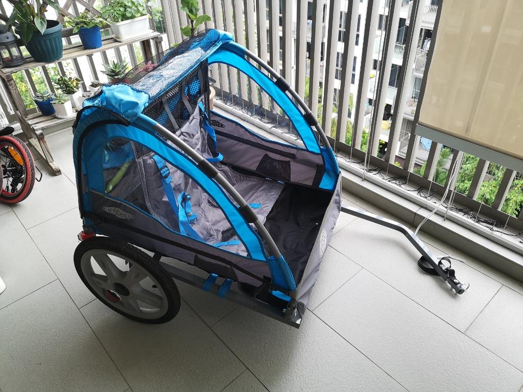 Bike Trailer InStep Single and Double Seat, 2In1 Canopy Carrier