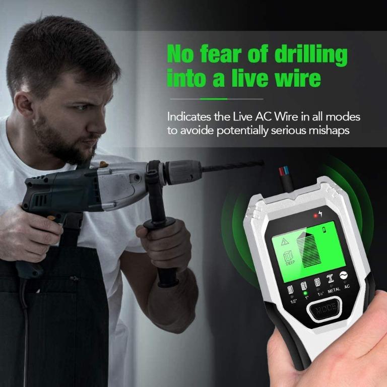 [BNIB] Tavool (TH510) Wall Stud Finder Sensor Scanner, 5in1